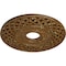 Ekena Millwork Robin Medallion (Canopies up to 6 1/4"), 22 1/4"OD x 4 3/4"ID x 1 1/4"P, Smokey Topaz Crackle CM22RBSTC - alternate 4
